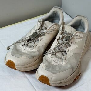 Hoka Women’s Size 9.5 Cream Athletic Running Walking Shoes